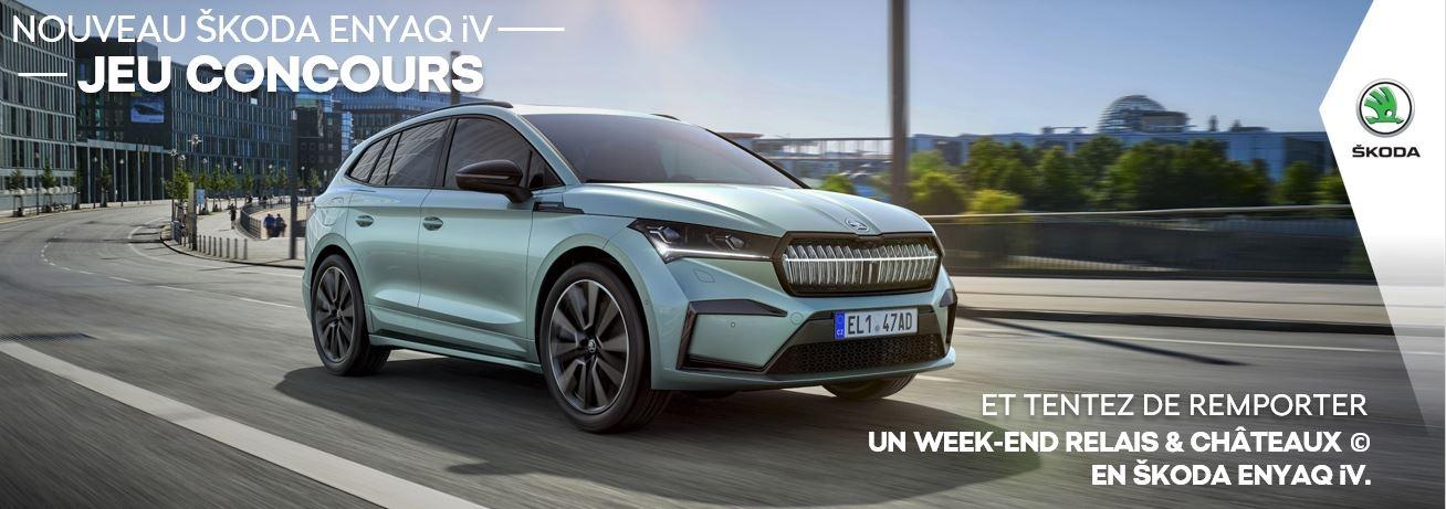AVANT-PREMIERE - JEU CONCOURS - NOUVEAU ŠKODA ENYAQ iV !